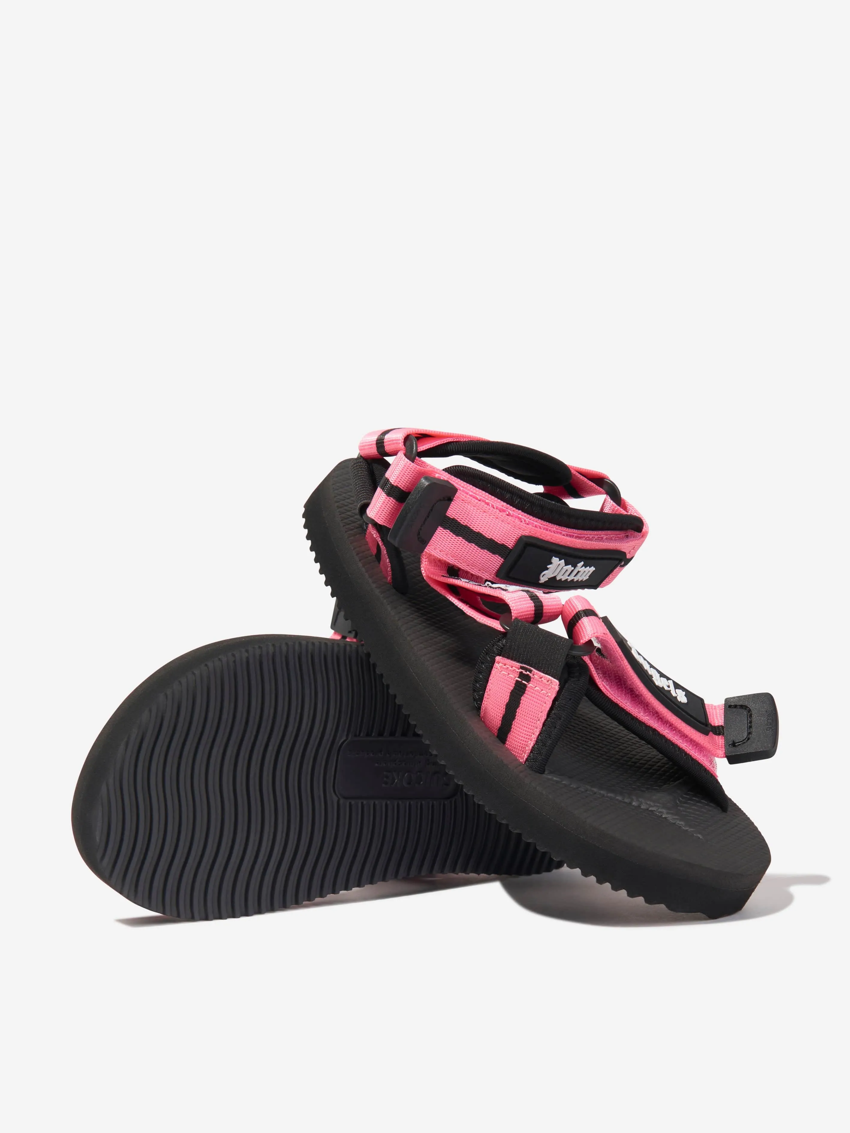 Palm Angels Girls PA X Suicoke Depa-2 Sandalen in Rosa