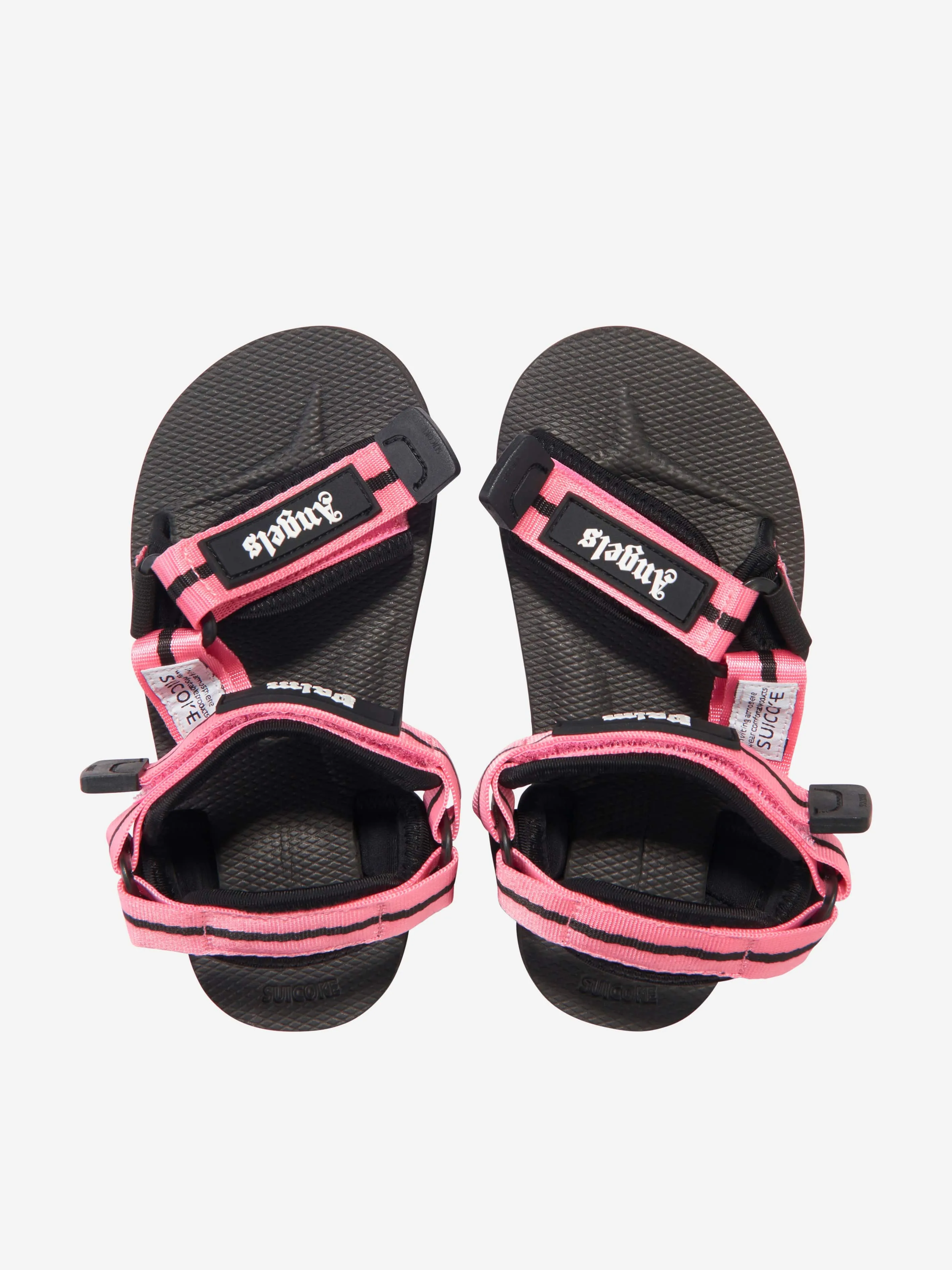 Palm Angels Girls PA X Suicoke Depa-2 Sandalen in Rosa
