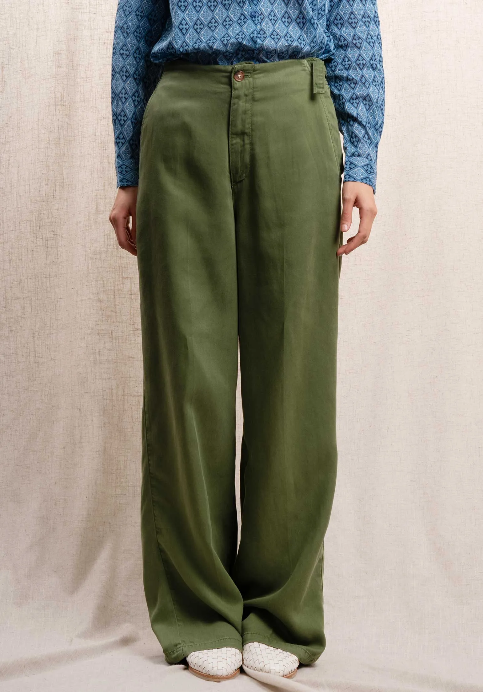 Hose Tulum Tencel Po1123-231 Feige