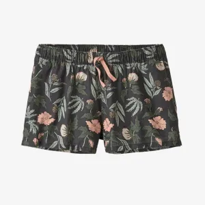 Patagonia Island Hanf Baggies Shorts Faser Flora Multi Big Ink Schwarz Patagonia Kleidung