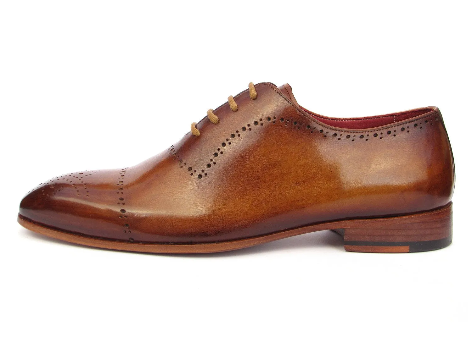Paul Parkman Schuhe Paul Parkman Klassische Brogues für Herren in Hellbraun