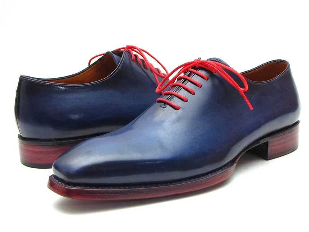 Paul Parkman Schuhe Paul Parkman Herren Goodyear rahmengenähte Ganzschnitt Oxfords in Marineblau