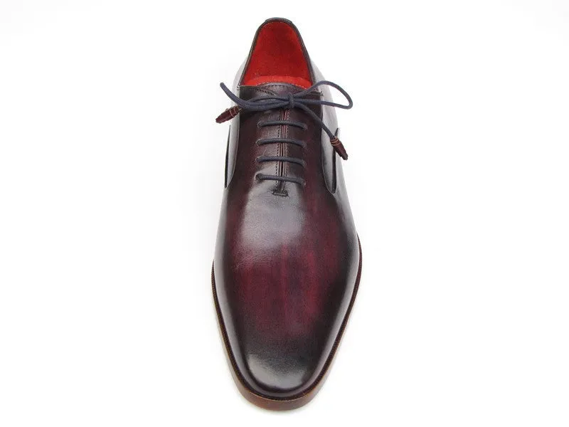 Paul Parkman Schuhe Paul Parkman Herren Oxfords aus Leder mit glatter Spitze in Lila