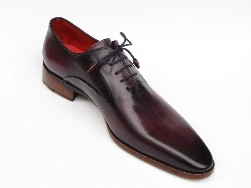 Paul Parkman Schuhe Paul Parkman Herren Oxfords aus Leder mit glatter Spitze in Lila