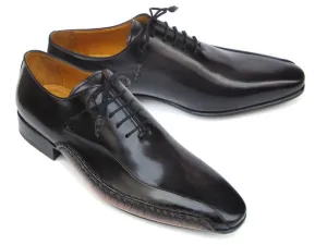 Paul Parkman Schuhe Paul Parkman Herren Seitlich Handgenähte Leder Oxfords in Schwarz