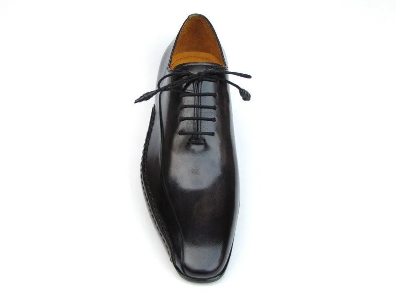 Paul Parkman Schuhe Paul Parkman Herren Seitlich Handgenähte Leder Oxfords in Schwarz