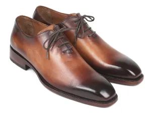 Paul Parkman Schuhe Paul Parkman Herren Wholecut Leder Oxfords in Braun