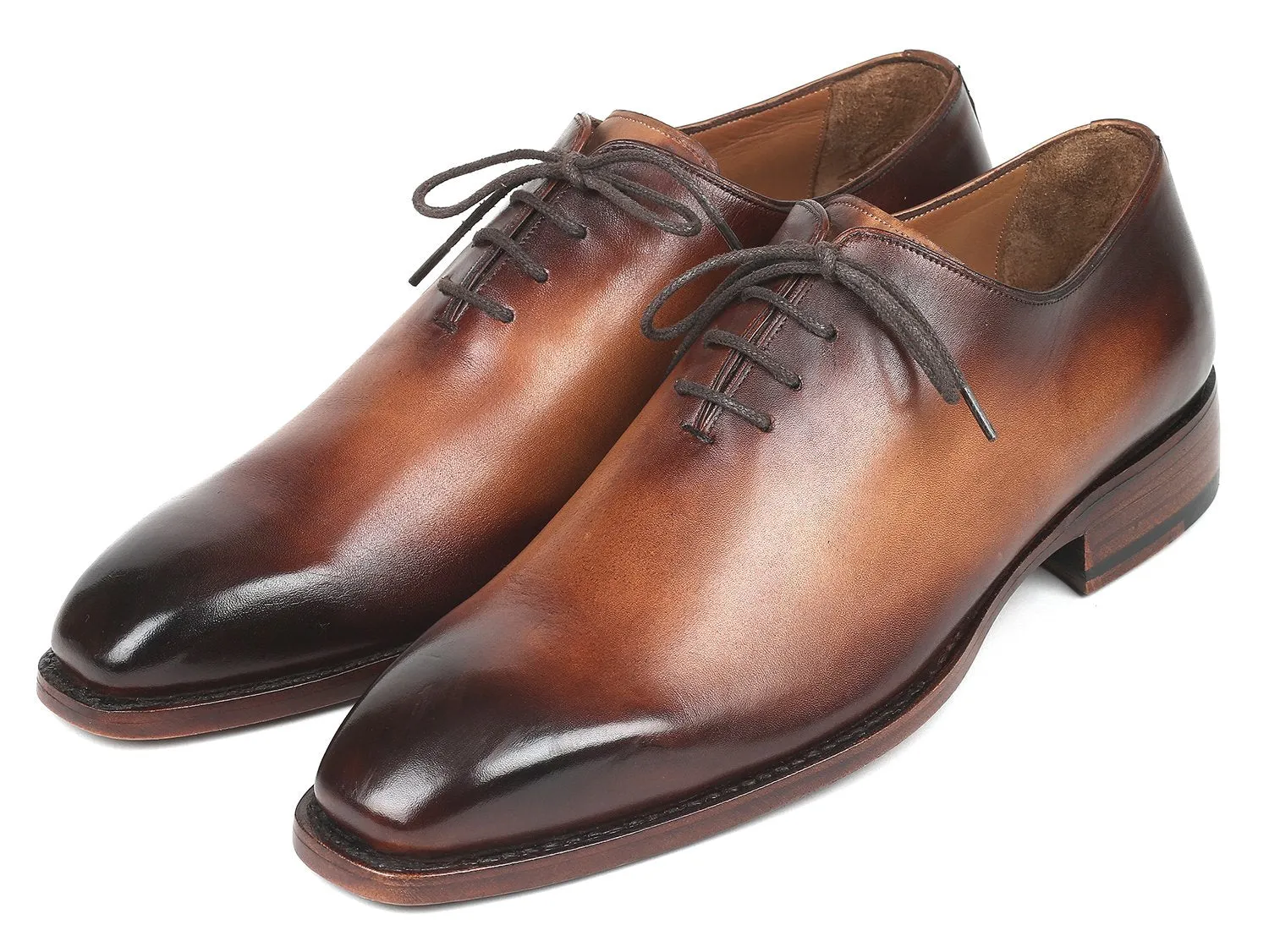 Paul Parkman Schuhe Paul Parkman Herren Wholecut Leder Oxfords in Braun