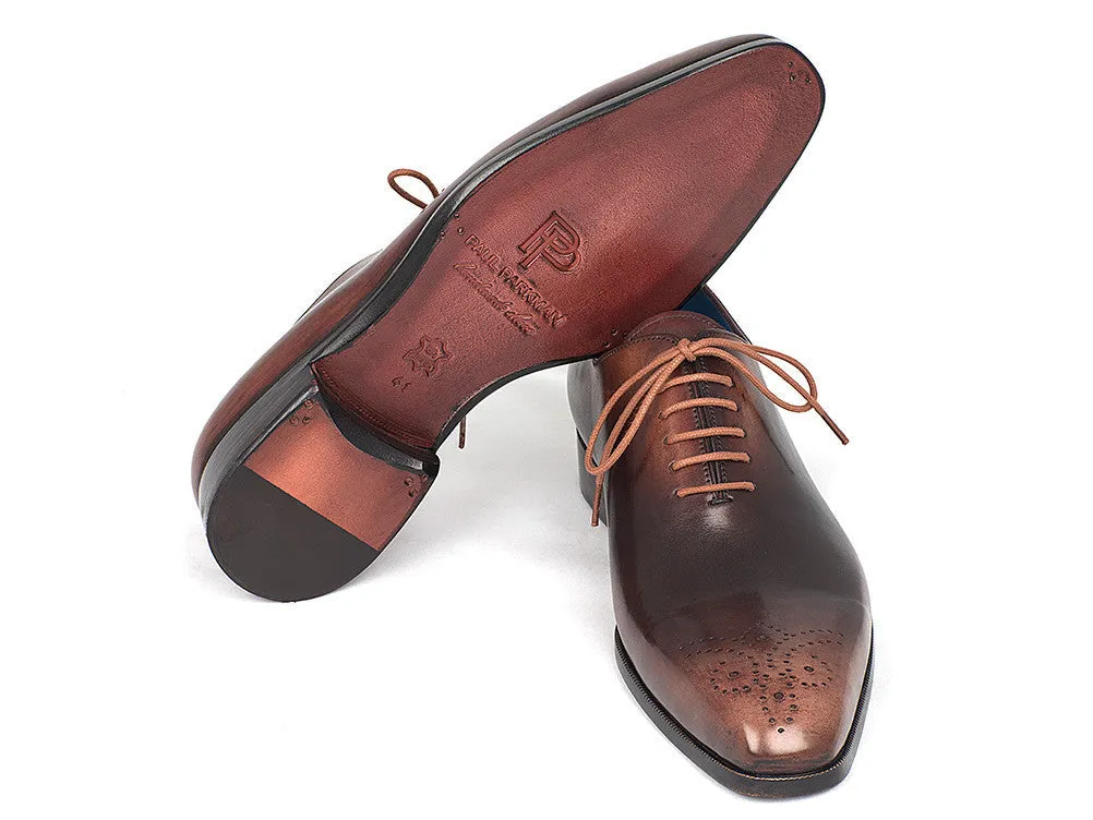Paul Parkman Schuhe Paul Parkman Herren Wholecut Oxfords in Kamel & Braun