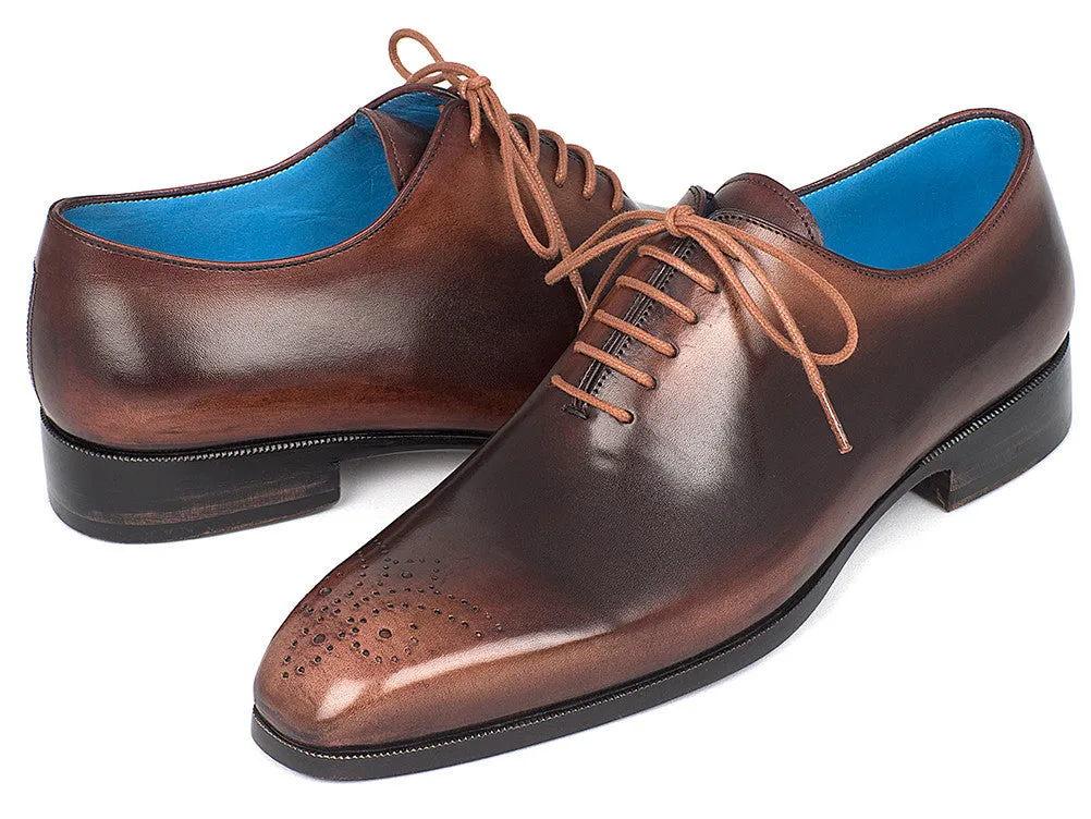Paul Parkman Schuhe Paul Parkman Herren Wholecut Oxfords in Kamel & Braun