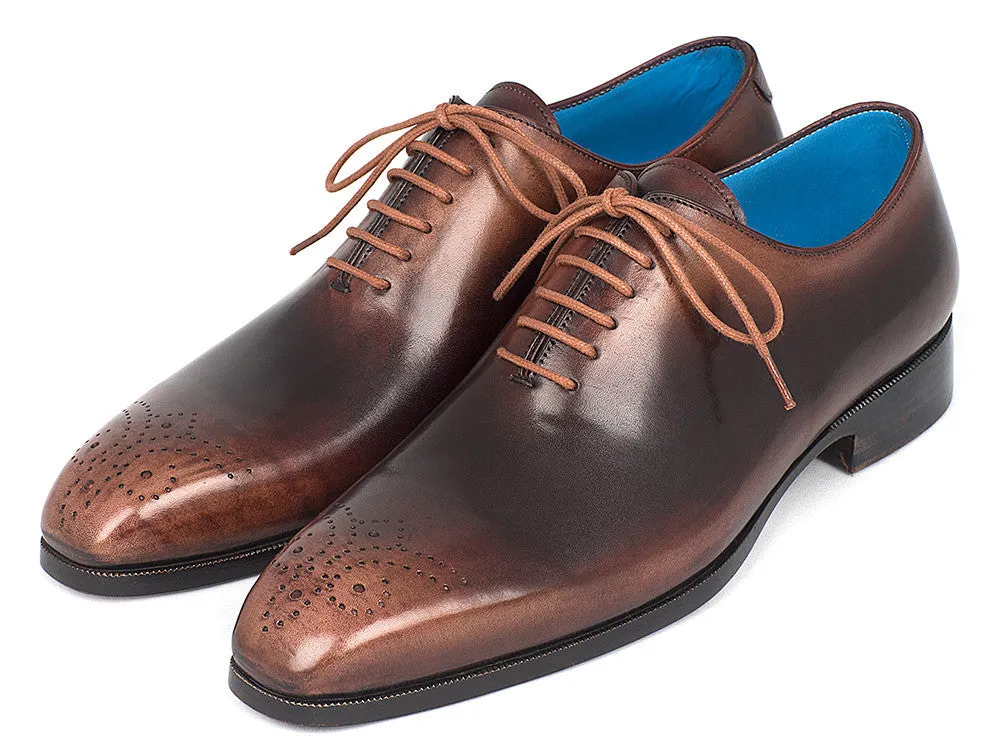 Paul Parkman Schuhe Paul Parkman Herren Wholecut Oxfords in Kamel & Braun