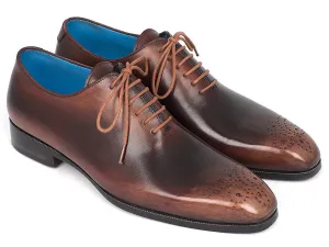Paul Parkman Schuhe Paul Parkman Herren Wholecut Oxfords in Kamel & Braun