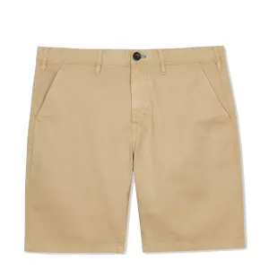 Paul Smith Baumwoll-Drillich Breitstreifen-Zebra-Shorts Hellbeige