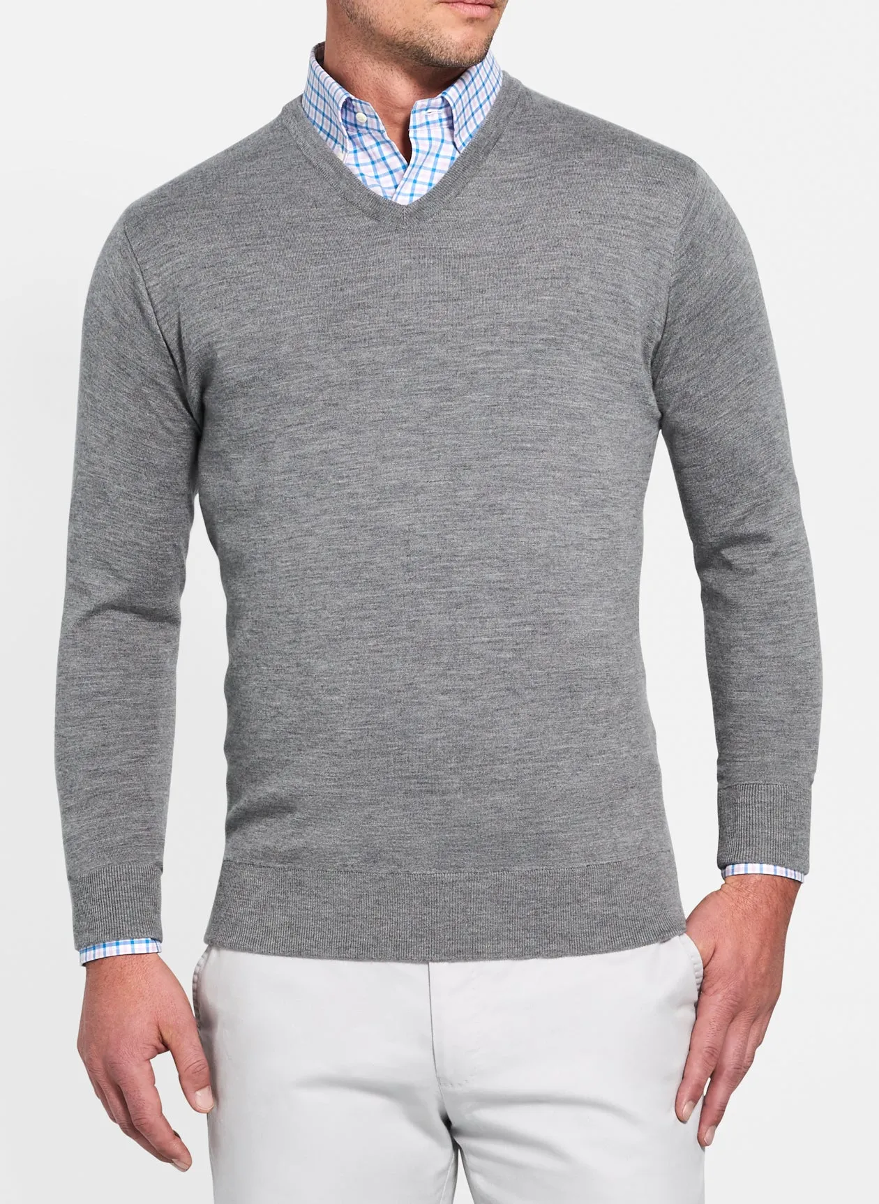 Peter Millar | Crown Comfort Cashmere V-Ausschnitt Pullover