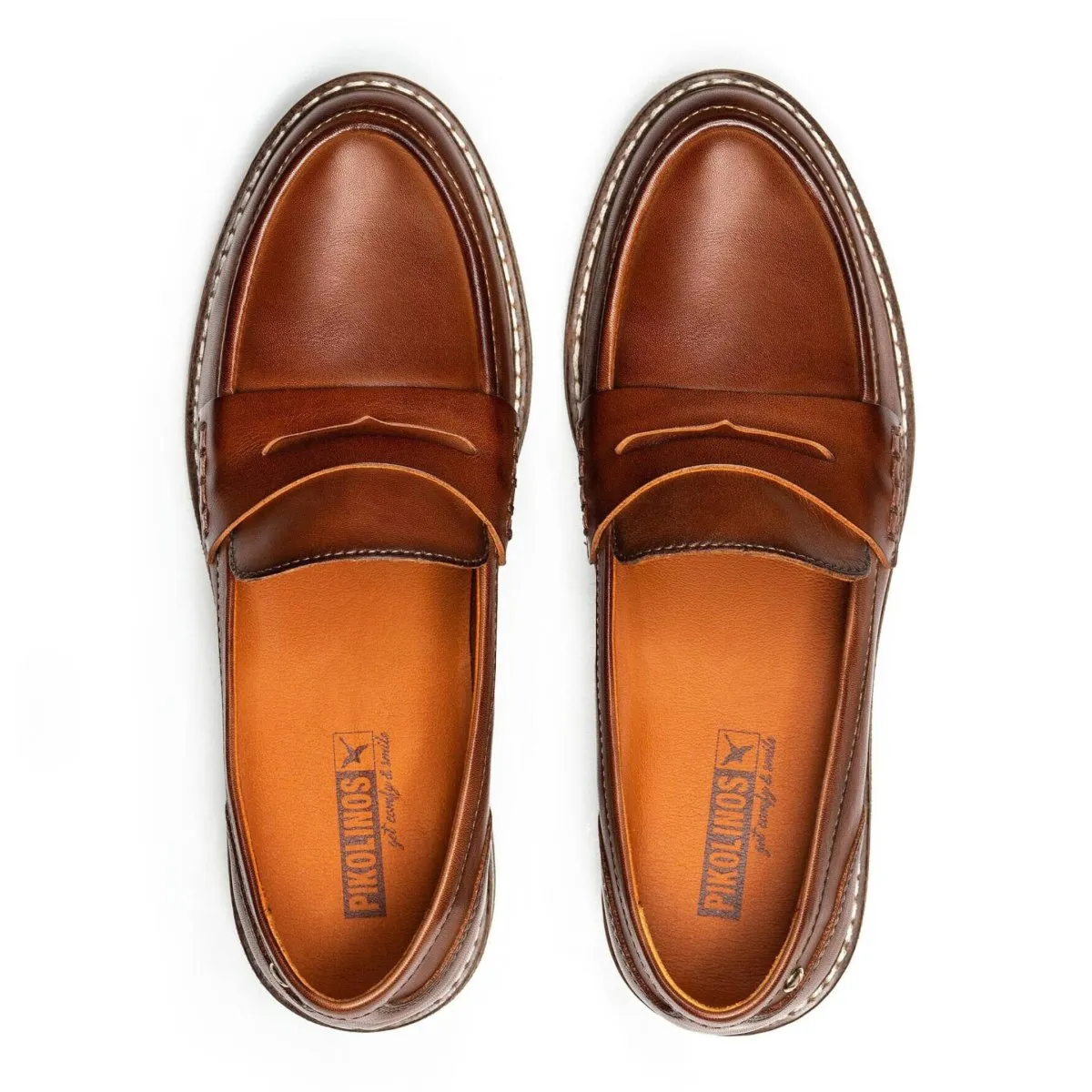 Pikolinos Damen Aldaya Loafers aus Leder