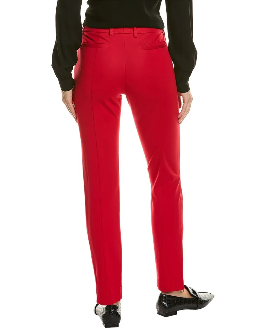 Pink Tartan Knöchelreißverschluss Hose