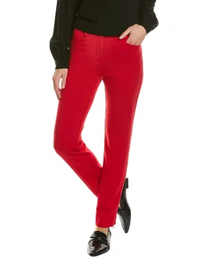 Pink Tartan Knöchelreißverschluss Hose