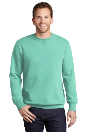 Port & Company Herren Beach Wash Fleece Crewneck Sweatshirt - Erfrischende Minzgrün