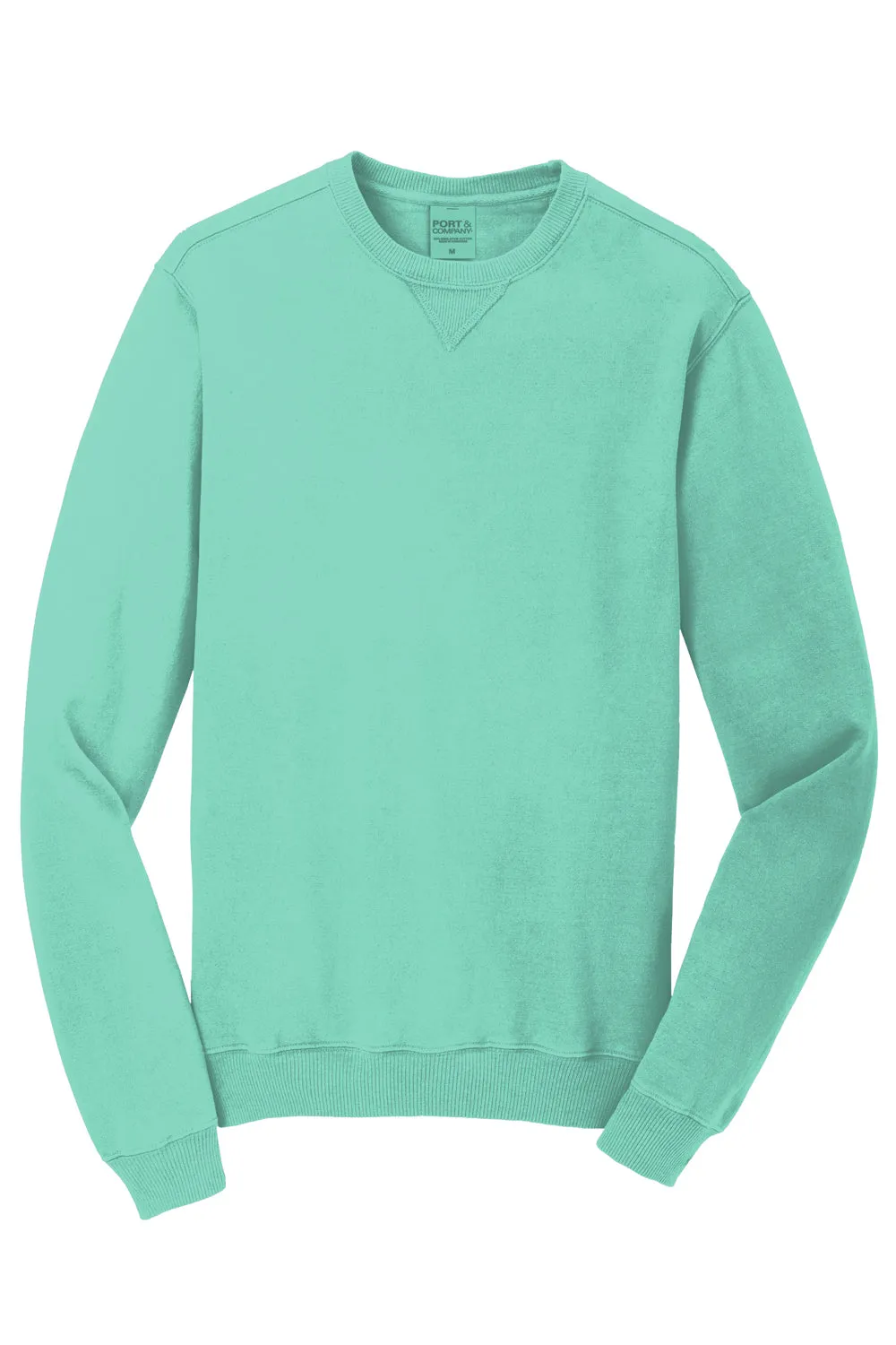 Port & Company Herren Beach Wash Fleece Crewneck Sweatshirt - Erfrischende Minzgrün