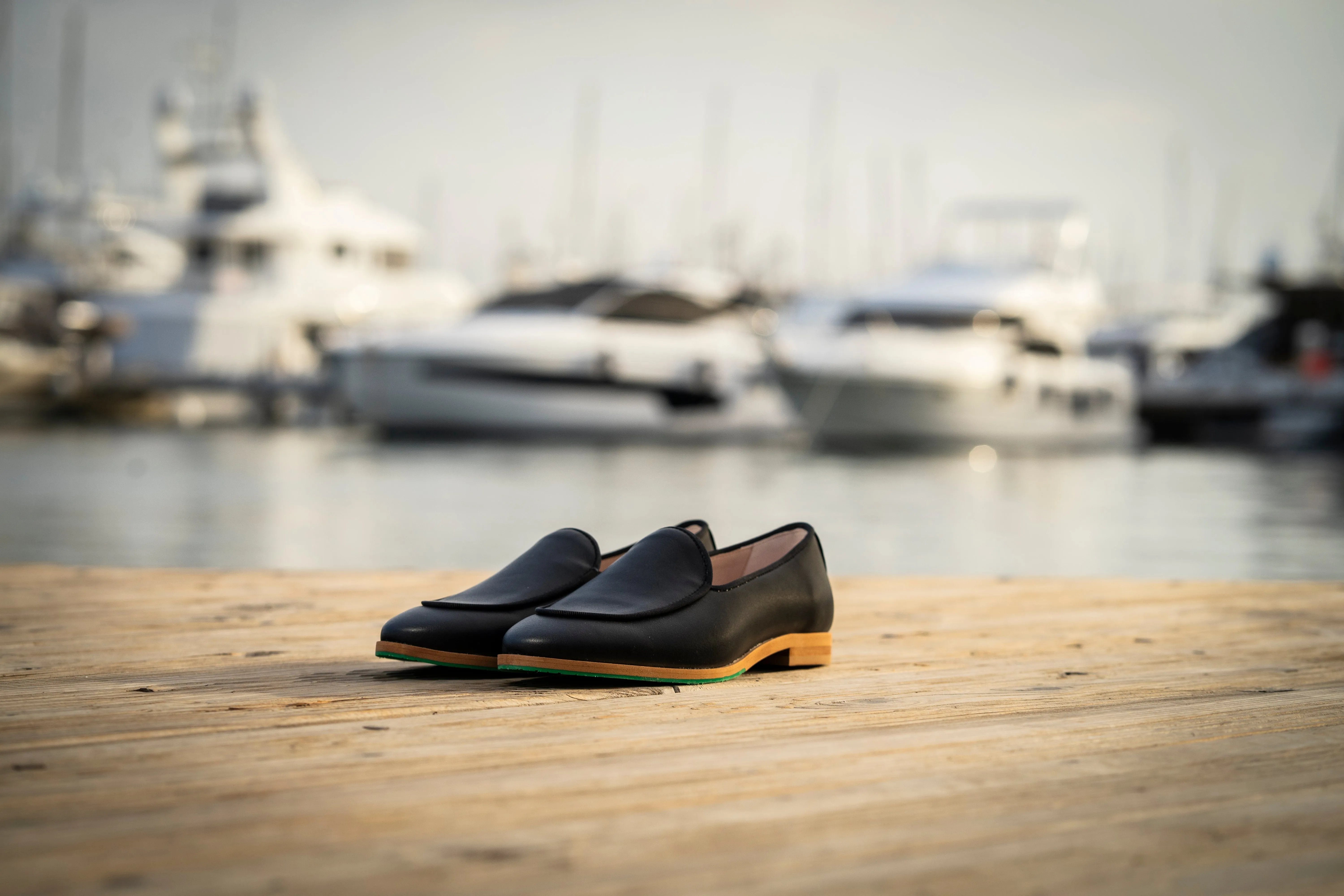 Princesa Vegan-Leder-Loafer | Schwarz