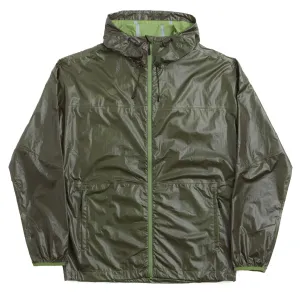 Purple Mountain Observatory Wärmereaktive Breeze Jacke Khaki / Limette