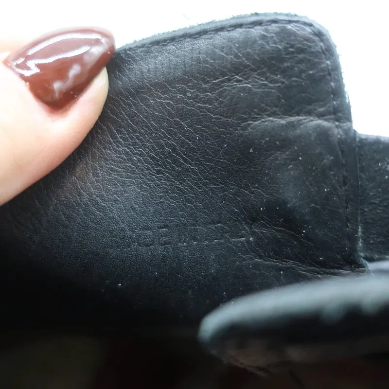 Rag & Bone Harrow Stiefeletten Schwarz Leder Größe 38.5 High Heel Booties