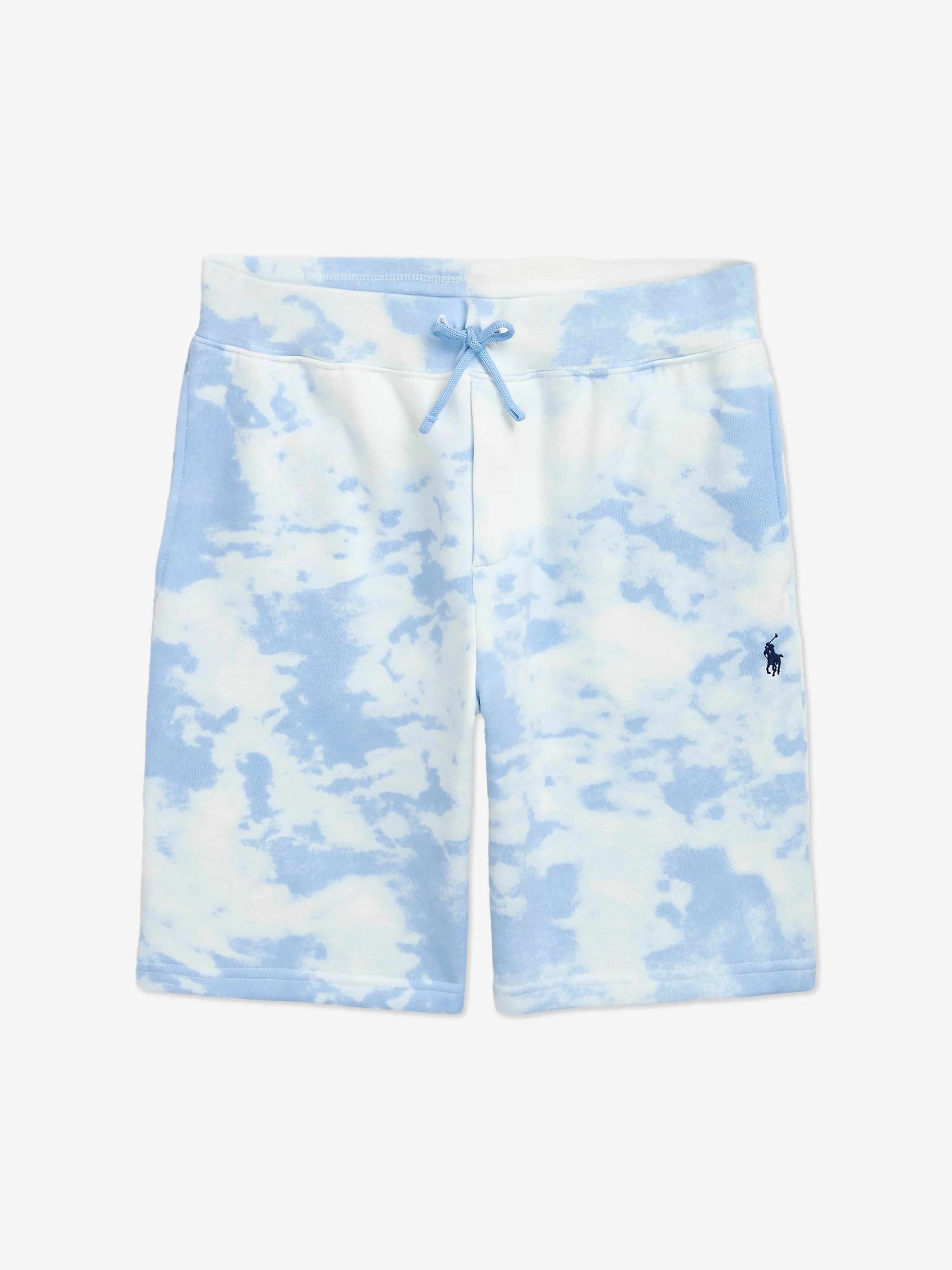 Ralph Lauren Jungen Cloud Wash Logo Shorts in Blau