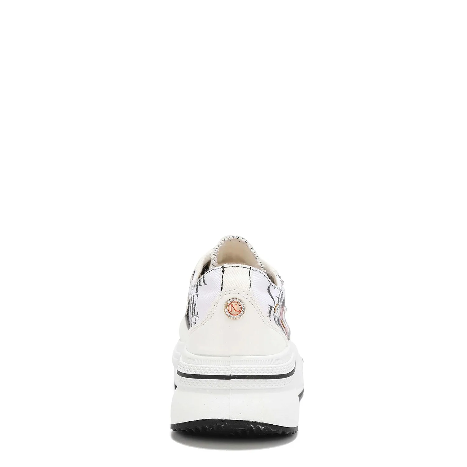 RHINESTONE PLATFORM SNEAKER