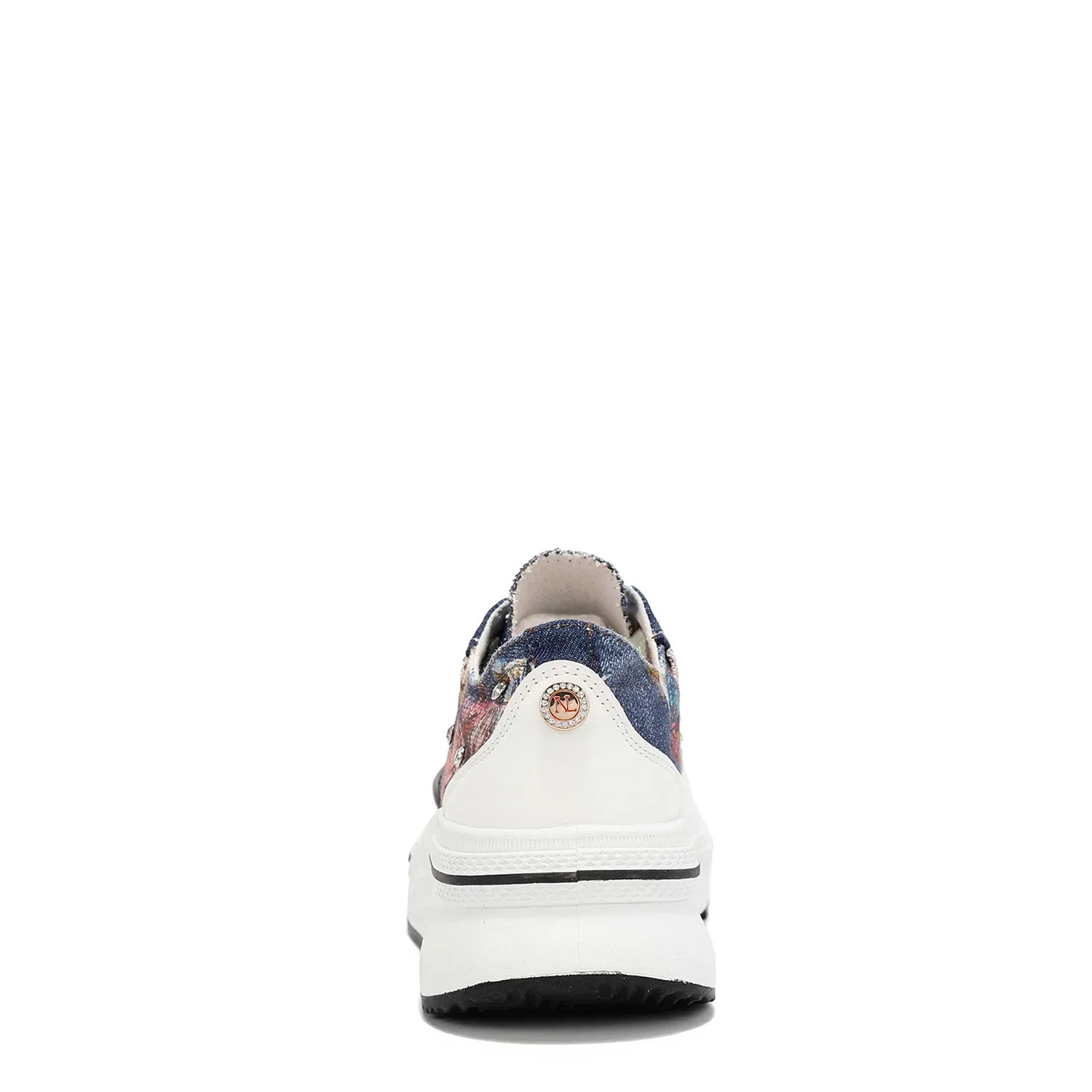 RHINESTONE PLATFORM SNEAKER