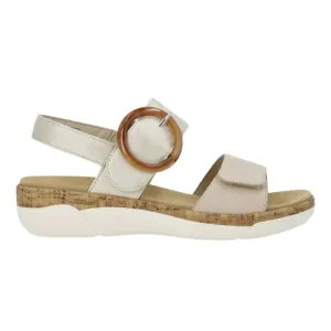 RIEKER SANDALETTEN R685361 - BEIGE MULTI