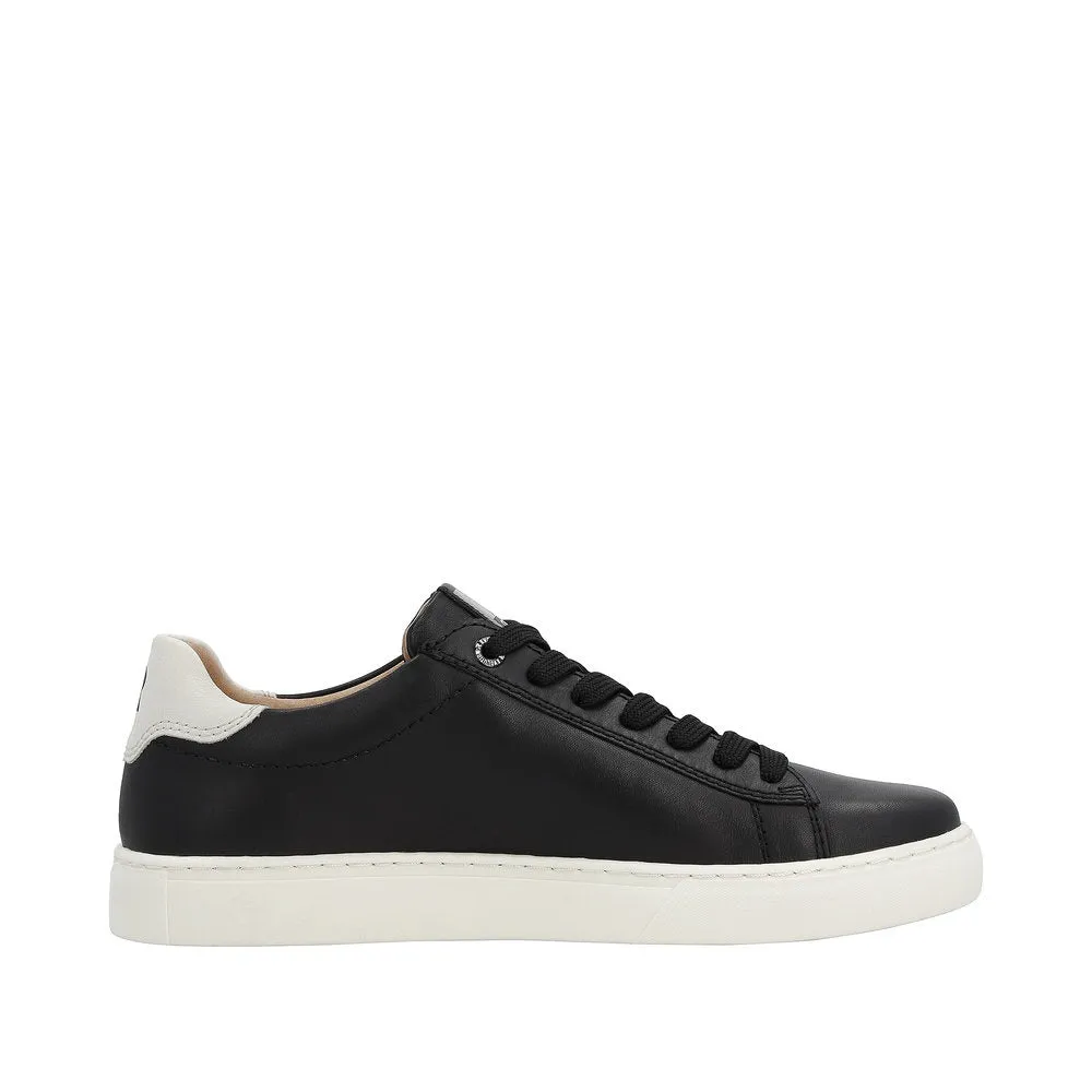 Rieker Schuhe U0704-00 Schnürsenkel-Sneaker Schwarz