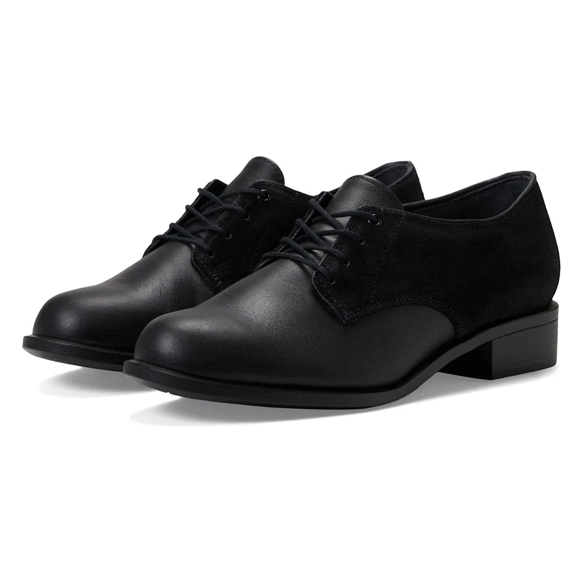 S A S Damen Annex Schwarz Kaviar Wildleder