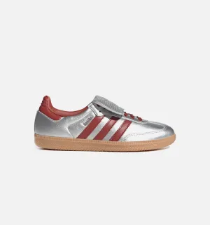 Samba LT Herren Lifestyle-Schuh - Silber Metallic/Vintage Rubin/Gummi