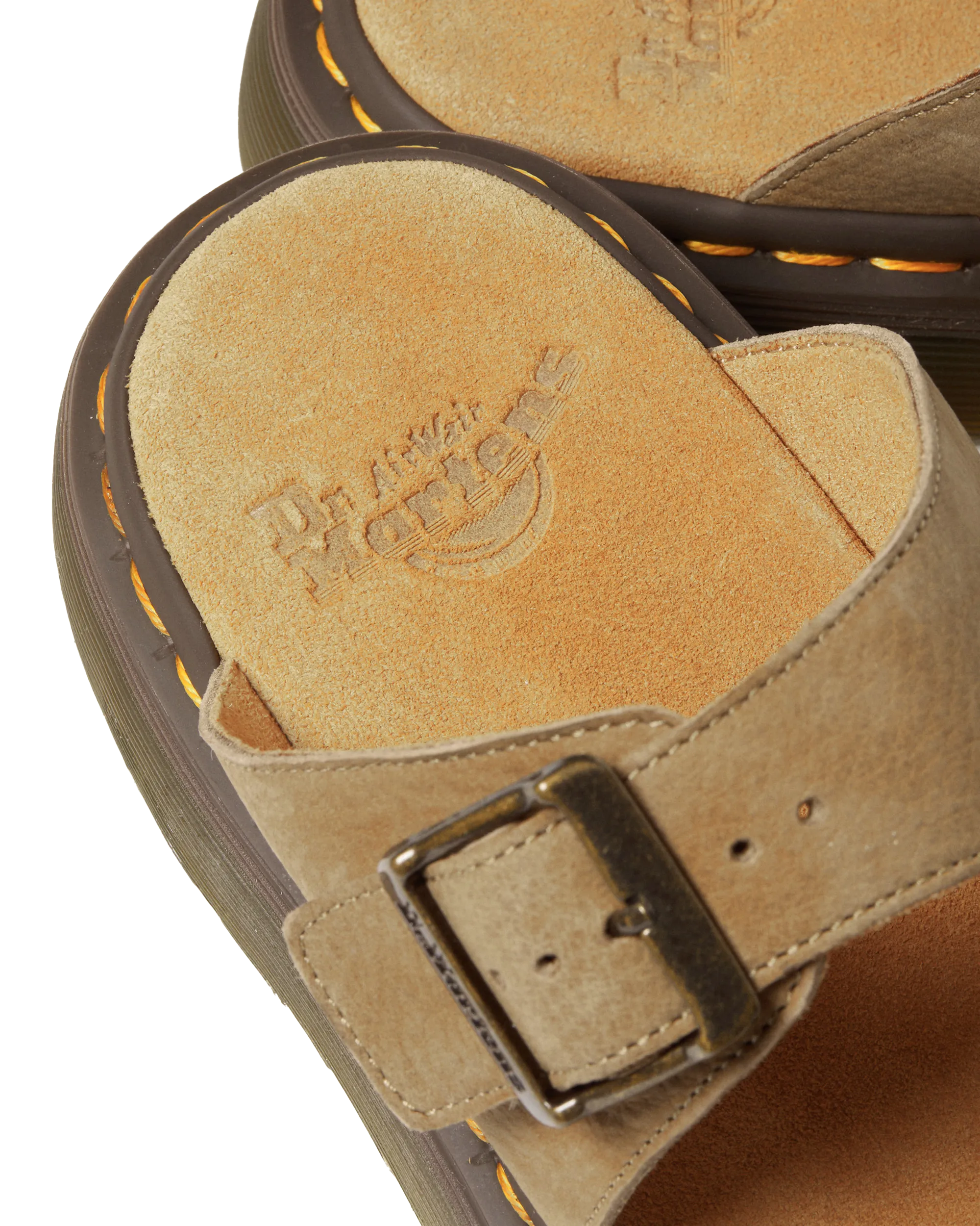 Savannah Tumbled Nubuck Sandalen in Savannah Tan