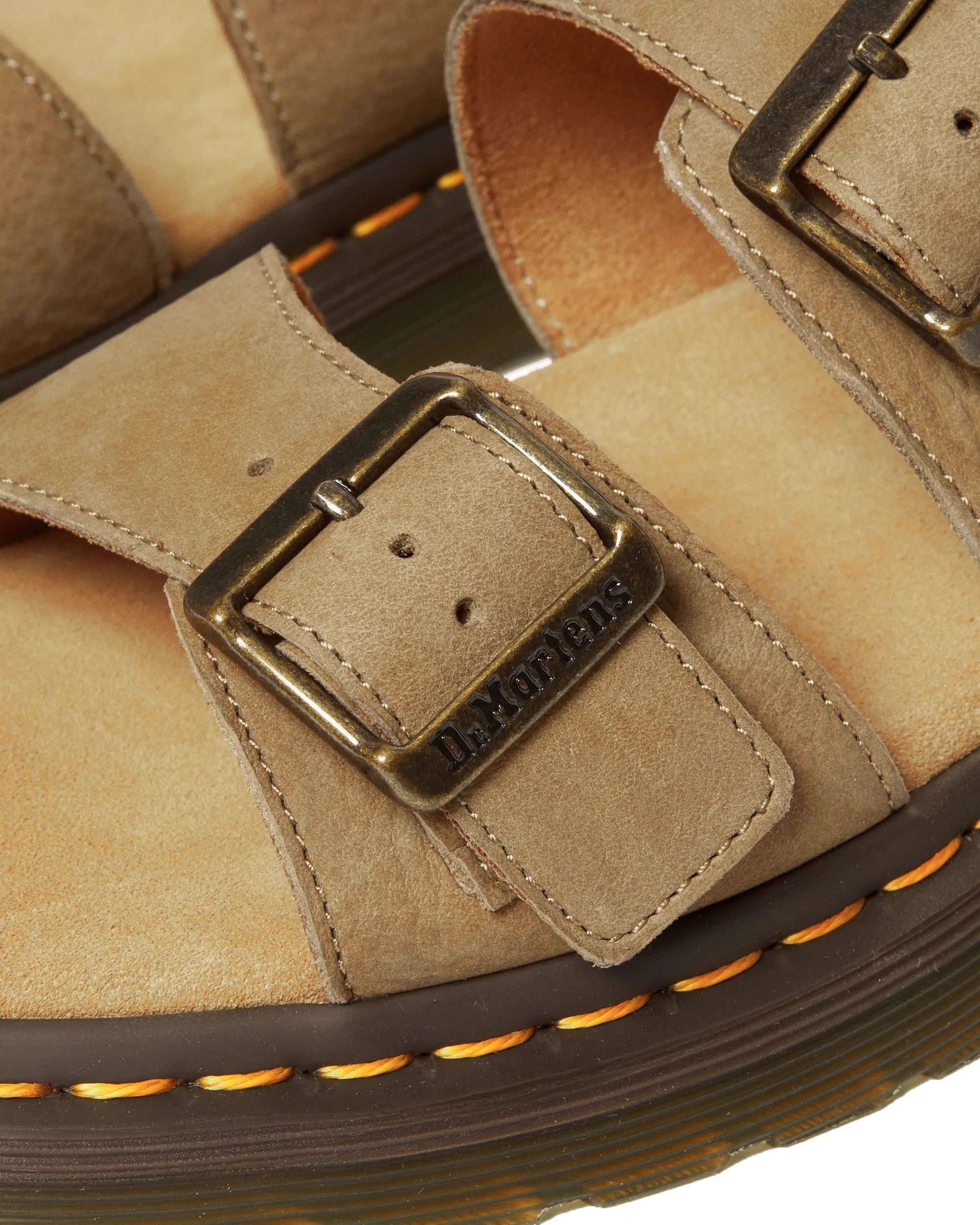 Savannah Tumbled Nubuck Sandalen in Savannah Tan