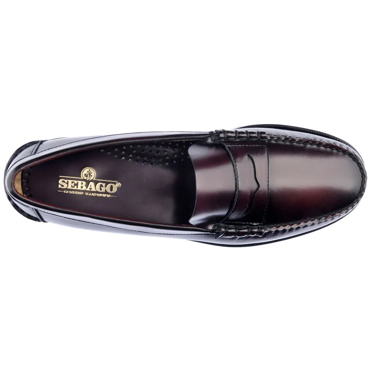 Sebago Herren Classic Dan Burgunder