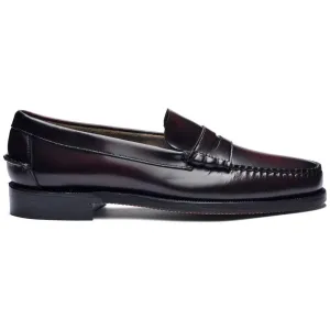 Sebago Herren Classic Dan Burgunder