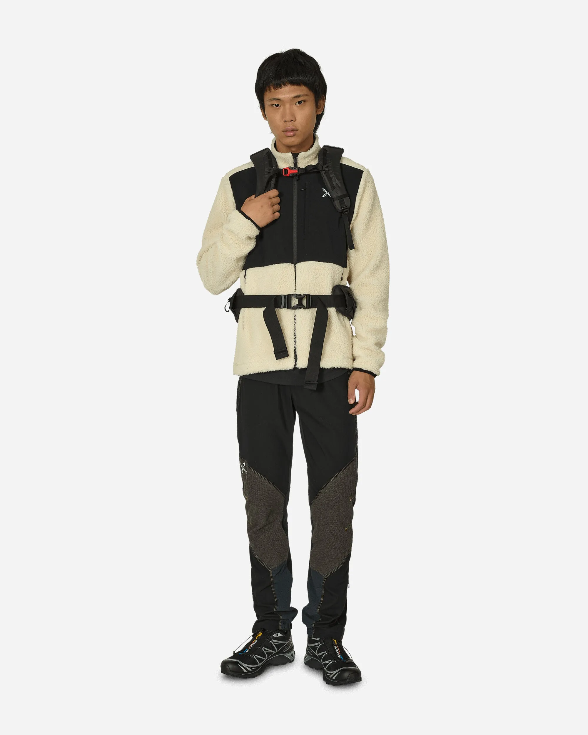 Sherpa Ripstop Jacke Creme Weiß