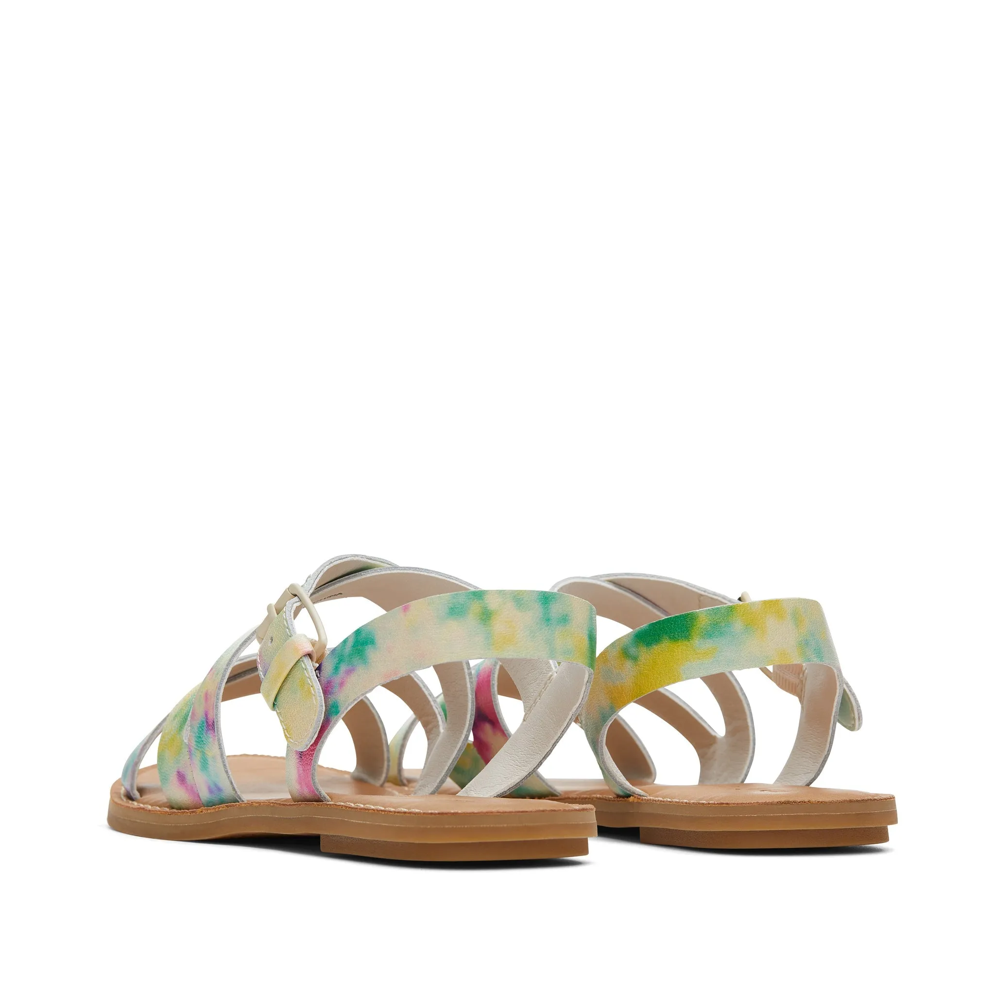 Sizilien Tie-Dye Leder Sandale