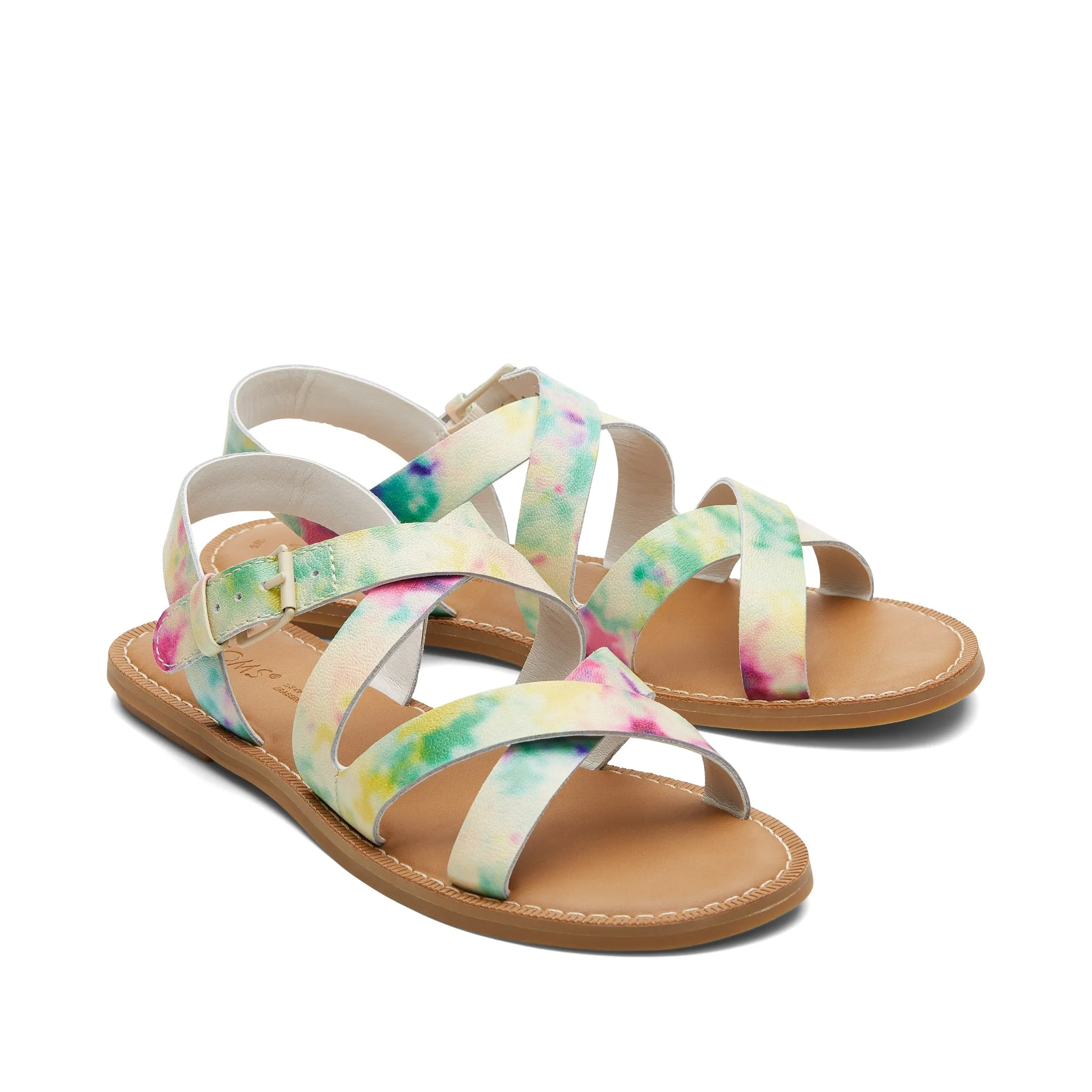 Sizilien Tie-Dye Leder Sandale