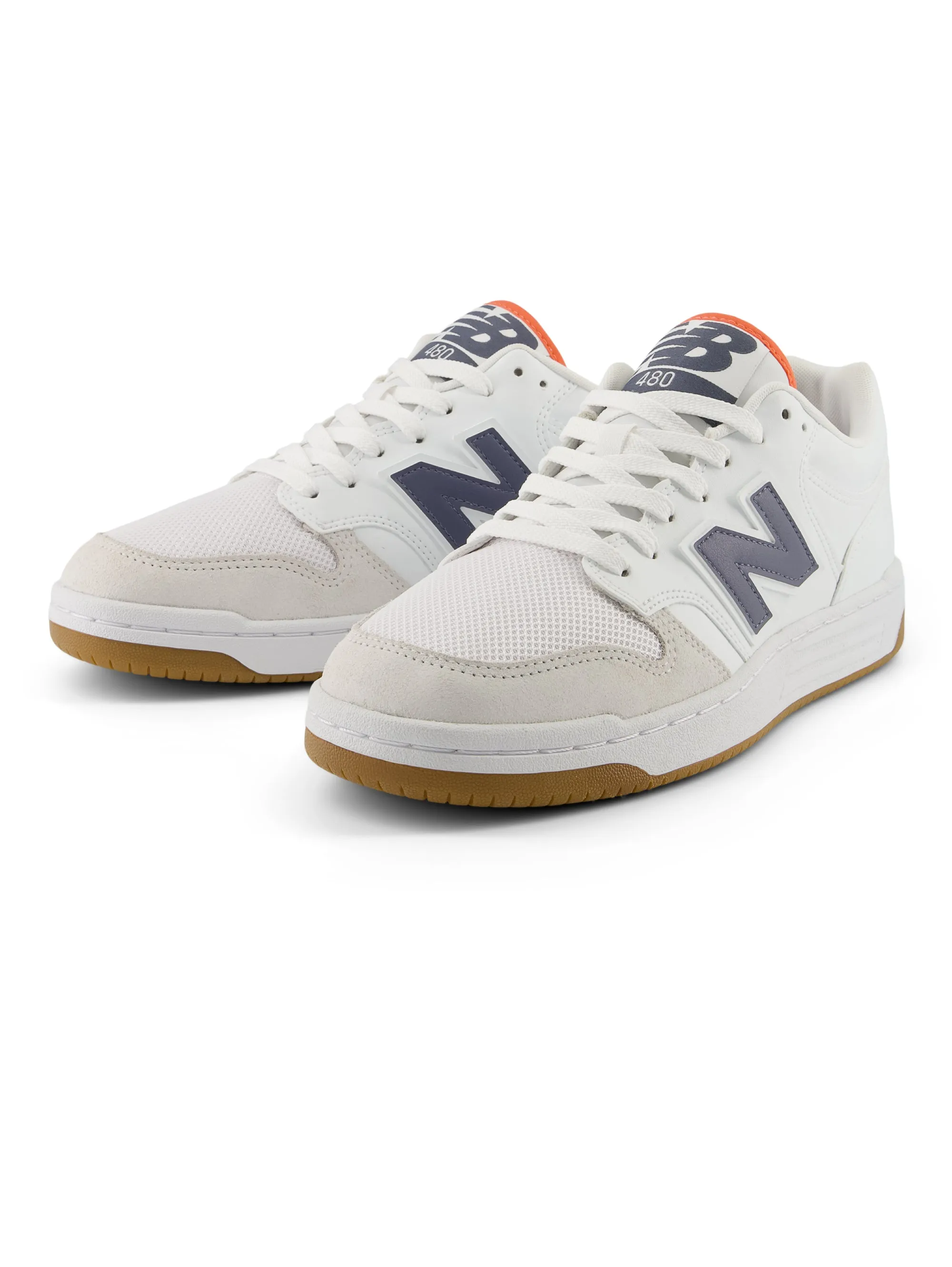 Basketball-Low-Top-Sneaker 480 Weiß