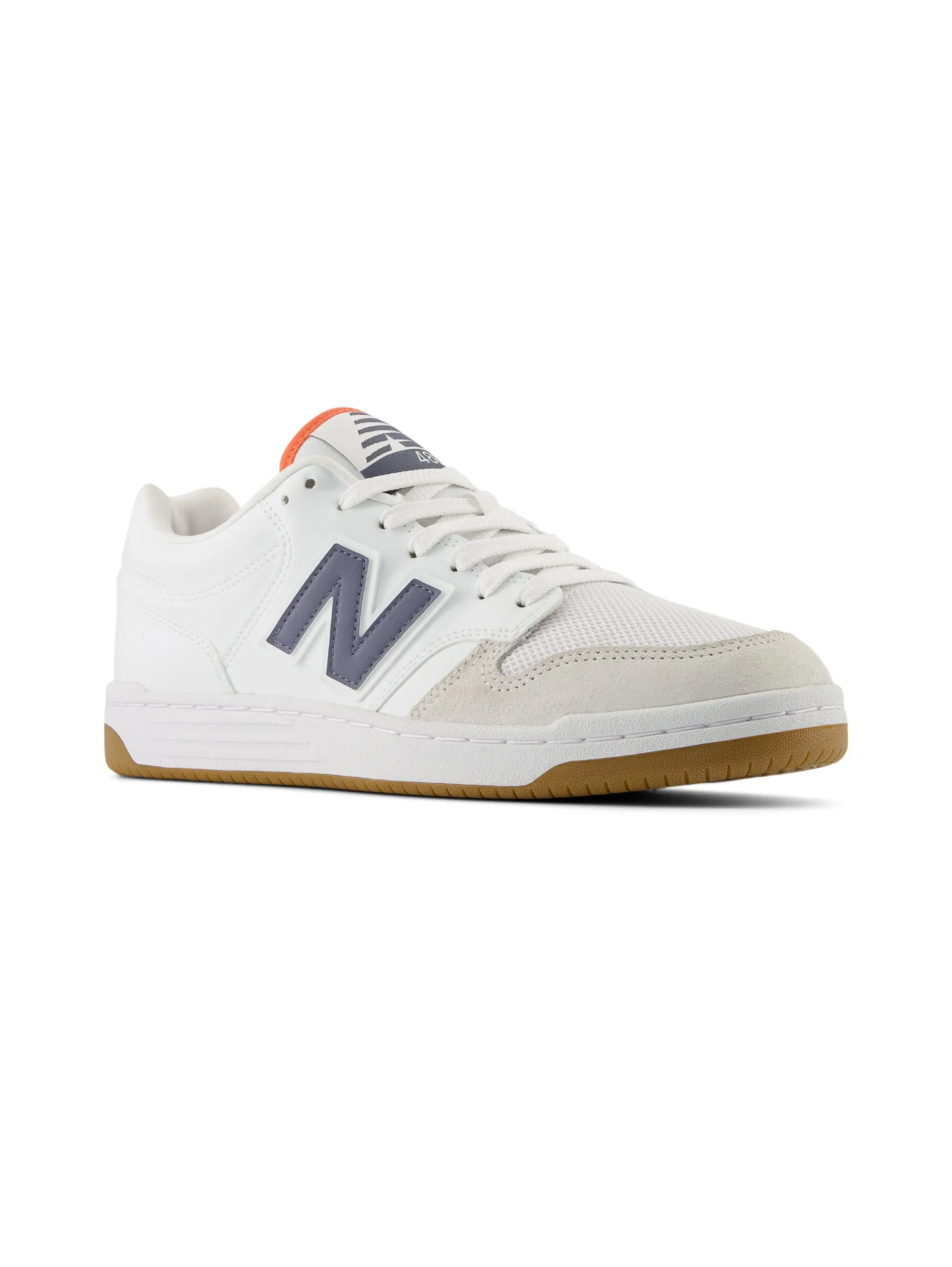 Basketball-Low-Top-Sneaker 480 Weiß
