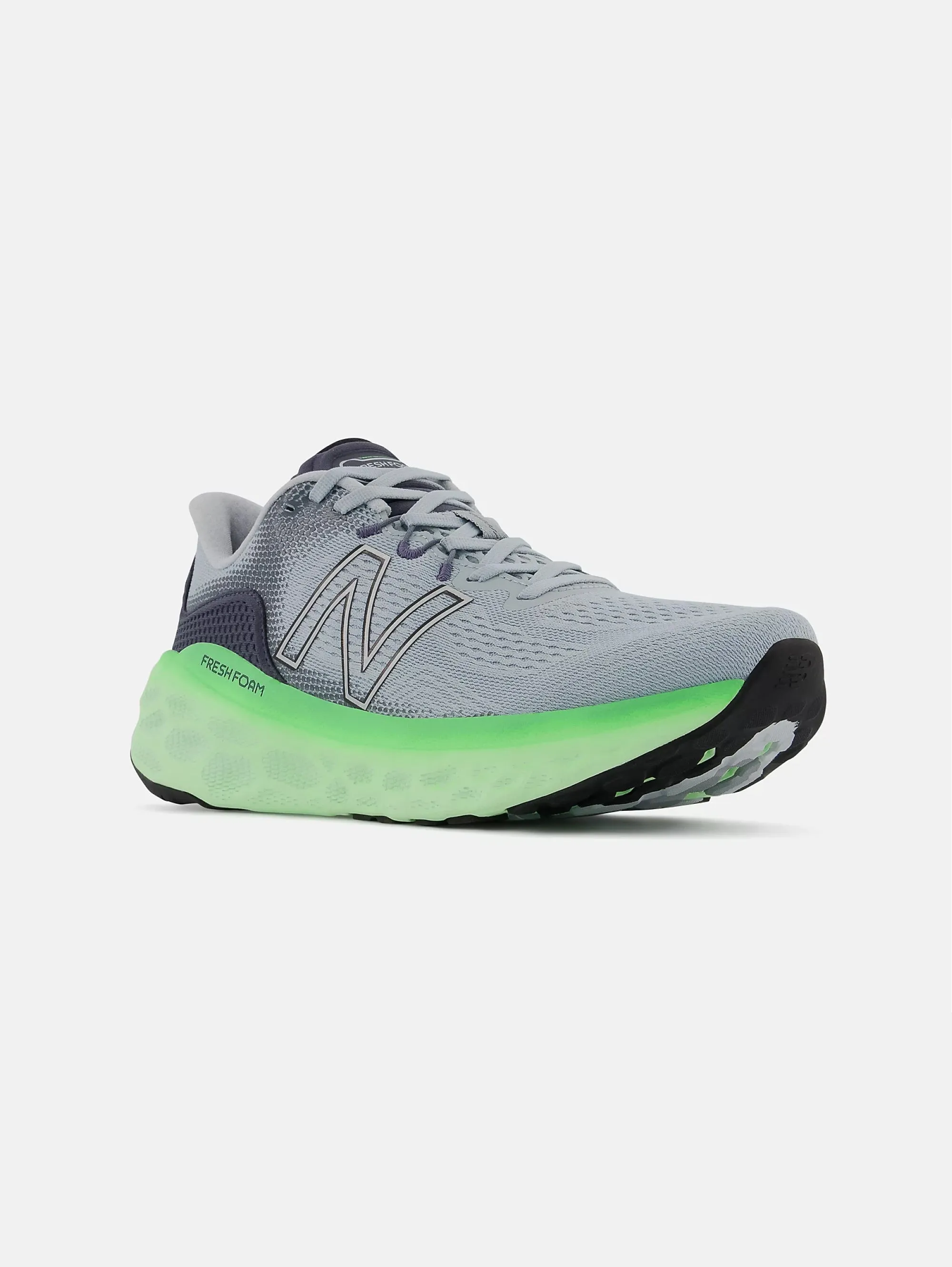 Sneakers Running Fresh Foam More V3 Grau/Neon