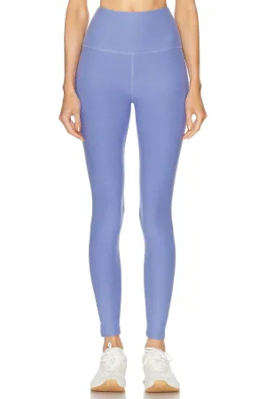Spacedye Im Midi-HW-Legging Gefangen In Periwinkle Cloud Heather