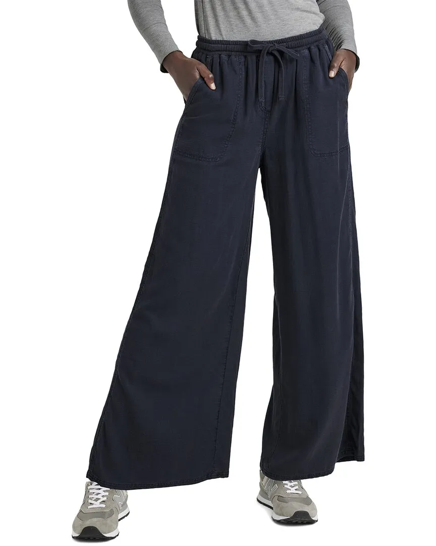 Prächtige Paula Leinen-Mix-Weitbeinhose