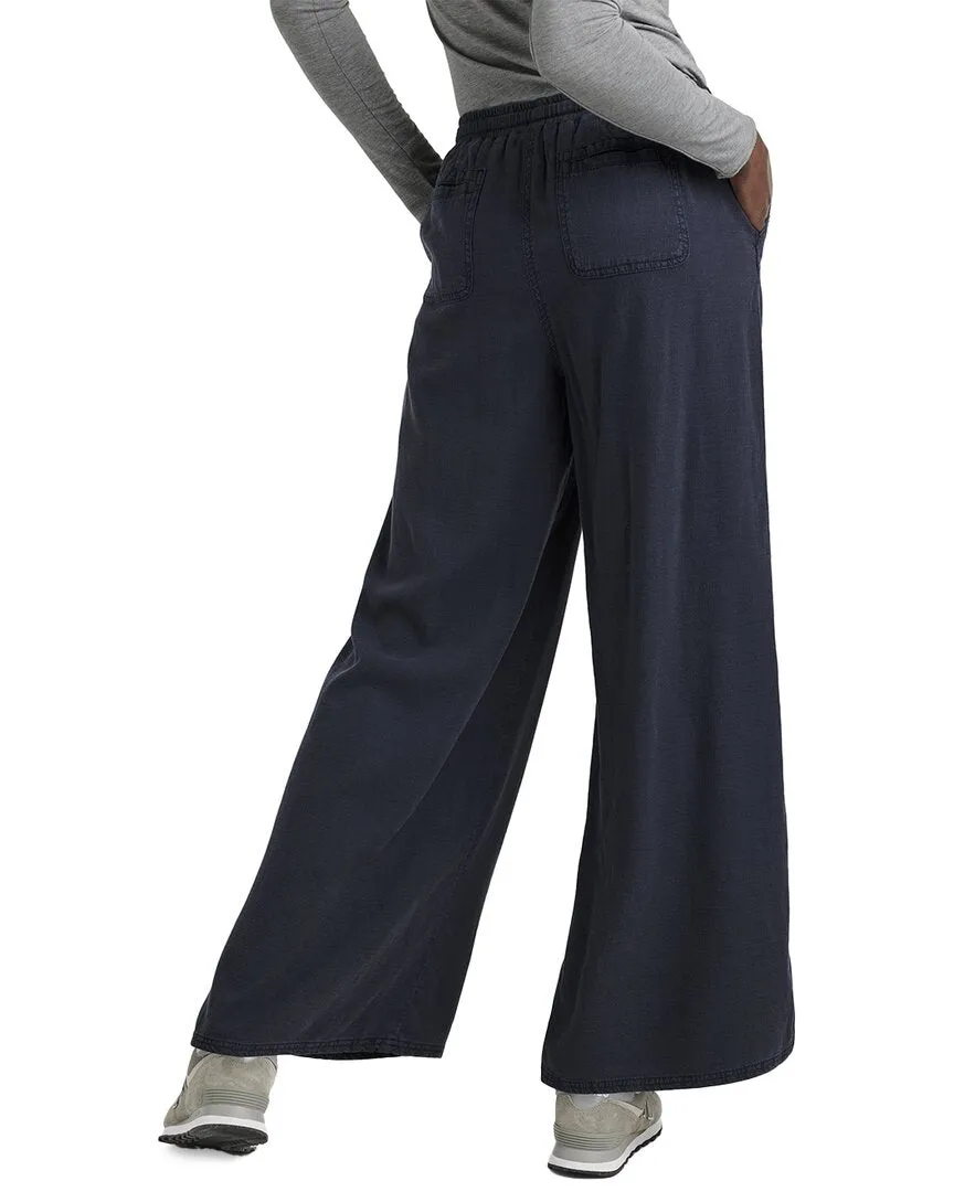 Prächtige Paula Leinen-Mix-Weitbeinhose