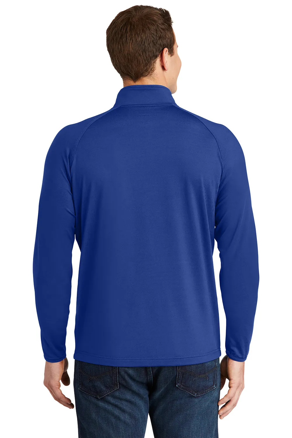 Sport-Tek Herren Sport-Wick Feuchtigkeitstransport 1/4-Zip Sweatshirt - Echt Königsblau