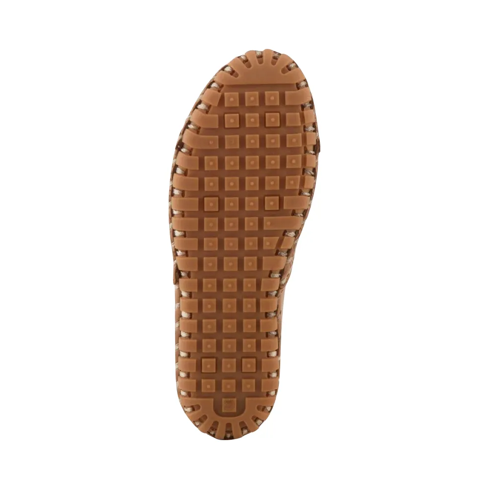 Spring Step Damen Kapri Schlupfschuh Flach in Braun