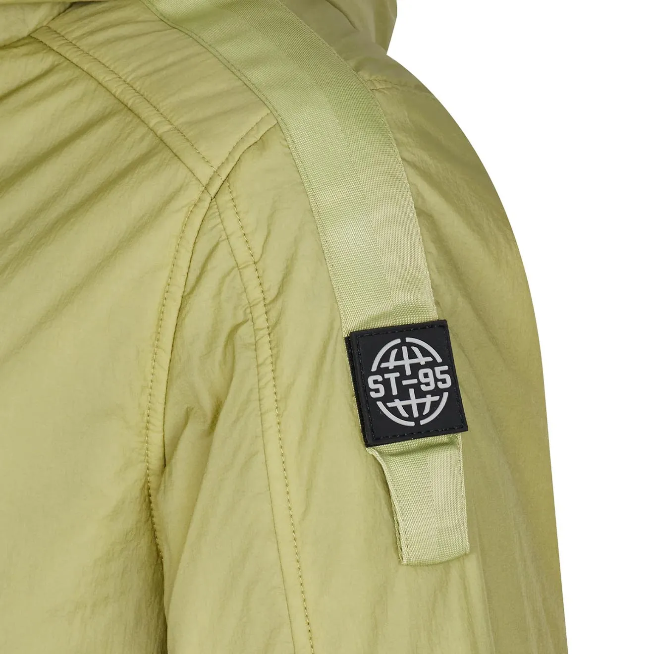 ST95 Helio Kapuzen-Padded Blouson Hellgrün
