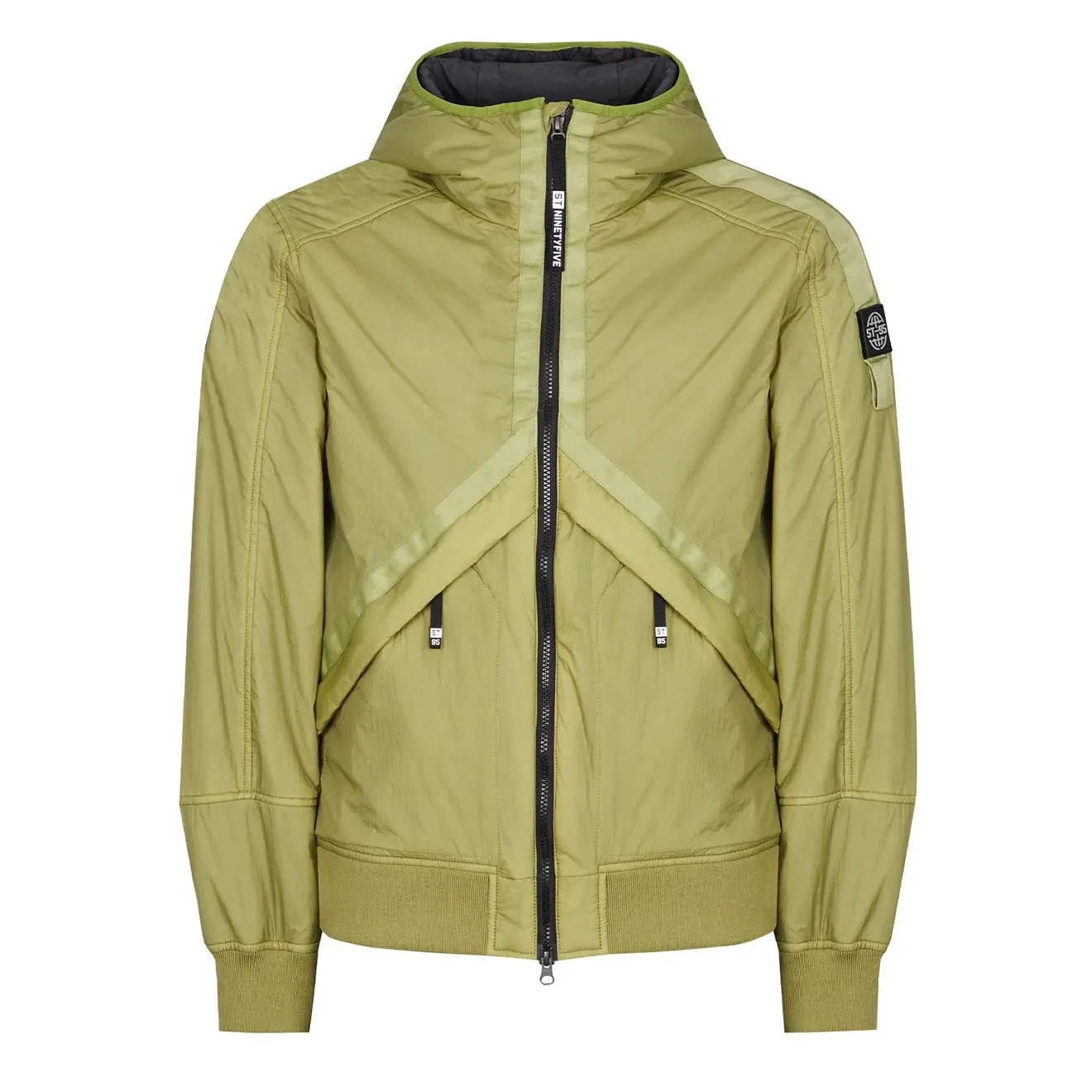 ST95 Helio Kapuzen-Padded Blouson Hellgrün